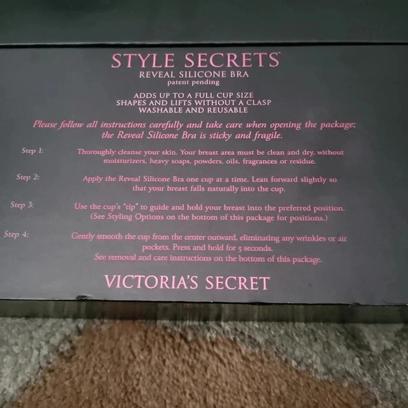 Victoria's Secret Silicone Bra B cup - Picture 3 of 4